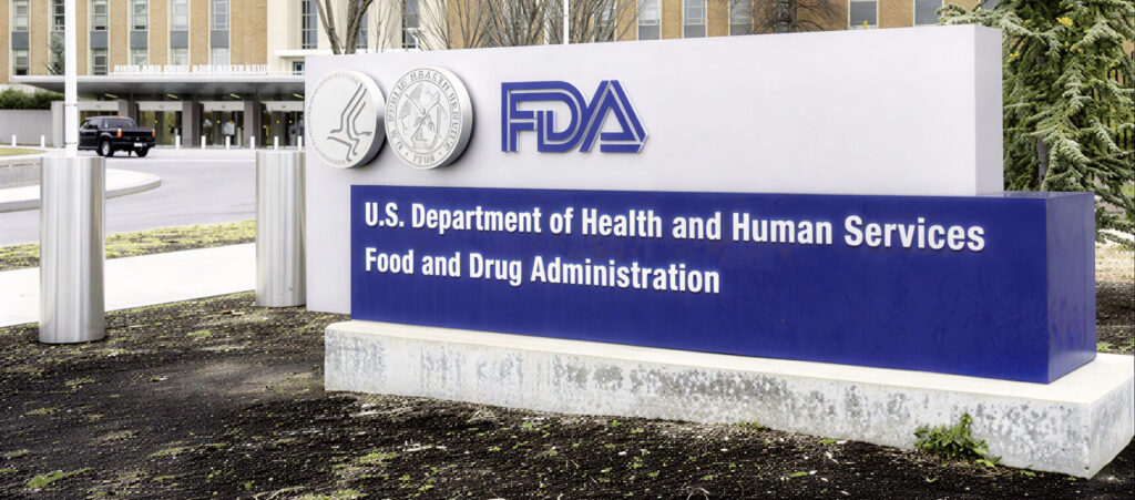 Image of FDA sign